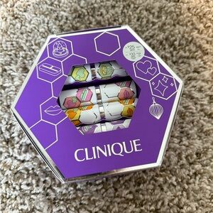Clinique Pop Treats Lipstick Set in Purple Box